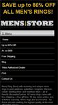 Mobile Screenshot of mensringstore.com